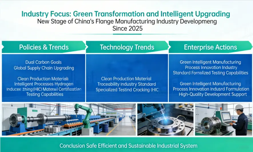 Industry Focus: Green Transition and Intelligent Upgrades Lead New Trends in Flange Manufacturing Industry Focus: Green Transition and Intelligent Upgrades Lead New Trends in Flange Manufacturing